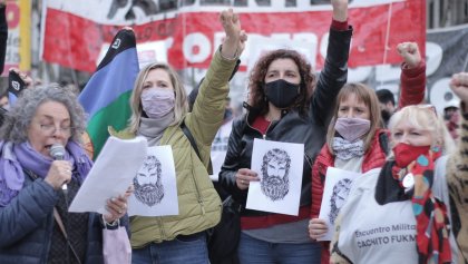 Santiago Maldonado: en un nuevo aniversario, un acto en Plaza de Mayo exigió justicia