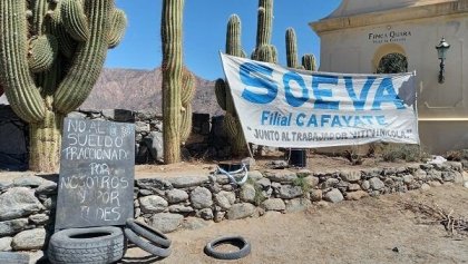 Una semana de paro en la bodega Quara de Salta: exigen pago de sueldos en tiempo y forma