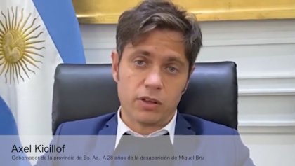 Cara de piedra: Kicillof se acordó de Miguel Bru, pero “olvida” a Facundo Castro y otros pibes