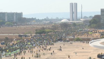 Los actos en apoyo a Bolsonaro estuvieron lejos de la masividad anunciada