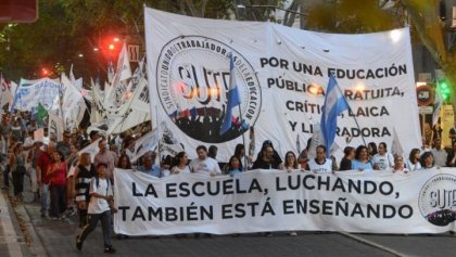 Este miércoles los y las trabajadoras de la educación votan la conducción del Sute