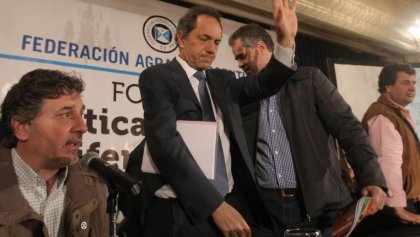 Scioli y Macri presentaron sus propuestas para las patronales del campo