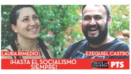 Acto-homenaje a Laura y Ezequiel: ¡hasta el socialismo siempre!