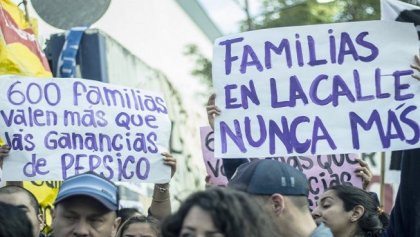 Declaración en italiano de la campaña internacional contra el cierre de PepsiCo