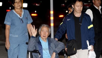 El genocida Fujimori pasó su primera noche en libertad en una lujosa casa de Lima