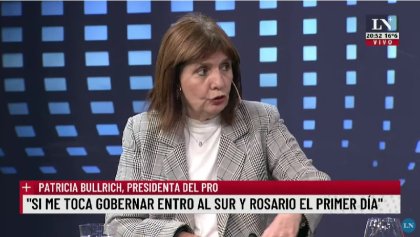 PRO milico: Bullrich quiere cambiar leyes para que las Fuerzas Armadas actúen en seguridad interior