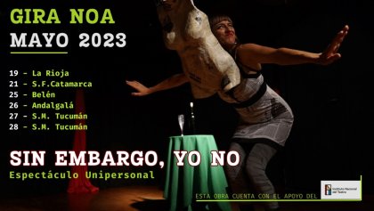 "Sin embargo yo no" comienza su gira por el NOA