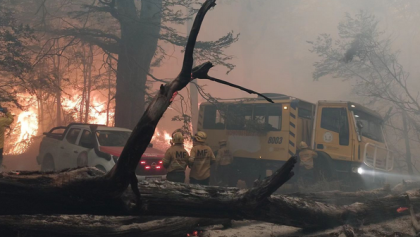 Victoria Villarruel sigue “atentamente” los incendios en Chubut: ¿qué hay detrás de esta impostura? 