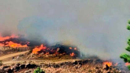 Incendios forestales afectan a varios departamentos de la provincia de Córdoba 