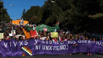 La marcha del 36 Encuentro Plurinacional de Mujeres y Disidencias pasará frente a la Catedral de Bariloche