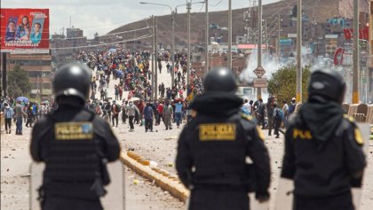 Denuncian en Lima el envío de armamento brasileño para la represión en Perú