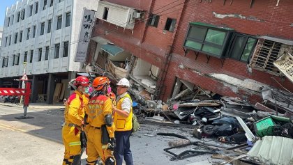 Al menos 9 muertos en Taiwán por el terremoto más fuerte en 25 años