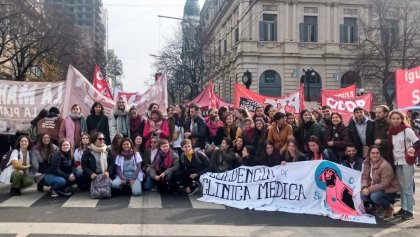  Paro activo de Salud, estatales y docentes en apoyo a la lucha jujeña