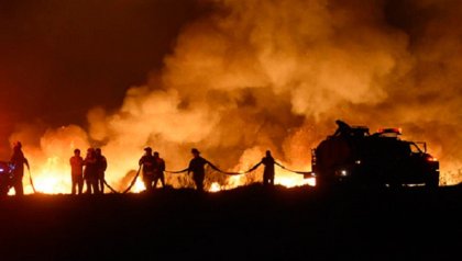 Incendio en área protegida de Xochimilco