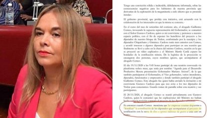 Megaminería en Chubut: la declaración judicial de la diputada Lloyd Jones sobre las coimas