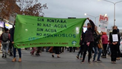 Movilización en Cosquín: "La autovía es ilegal"