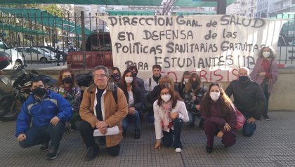 UBA: trabajadores no docentes lanzaron petitorio para defender la Dirección de Salud