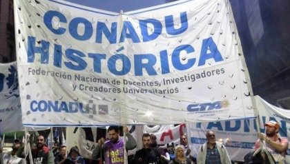 Conaduh: arranca hoy el paro de docentes universitarios y preuniversitarios en todo el país