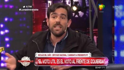 Nicolás del Caño en Intratables