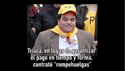 Triaca: el ministro que trata a sus trabajadores como basura - YouTube