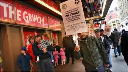 En medio del paro en Hollywood se prepara una huelga en teatros de Broadway