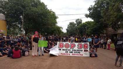 Misiones: la comunidad educativa del BOP 36 reclama por graves problemas edilicios