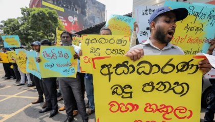 Vuelven las protestas y huelgas a Sri Lanka contra el acuerdo del Gobierno con el FMI