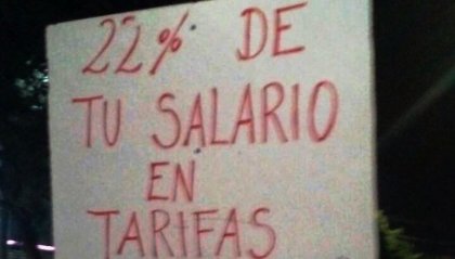 #Ruidazo en Berazategui: crece el malestar por los tarifazos 