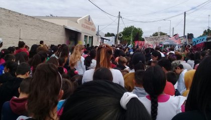 Marcharon en Moreno a tres meses de la muerte de Sandra y Rubén 