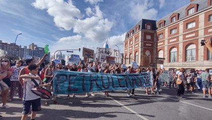 Miles de personas protestaron en 20 puntos del país contra la exploración petrolera