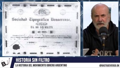 BASTA DE VERSO Historia sin Filtro con Carlos "Titin" Moreira. Sociedad Tipográfica Bonaerense. - YouTube