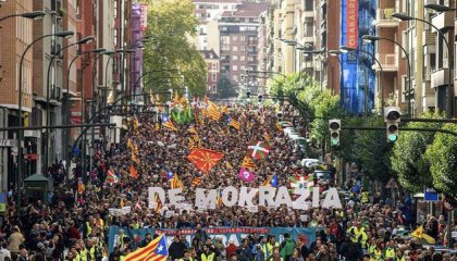 Los sindicatos y organizaciones políticas de la izquierda vasca unidas en solidaridad con Catalunya