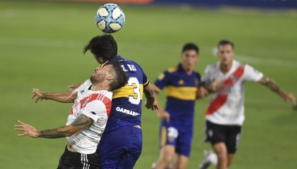 Boca y River empataron el superclásico en la Bombonera