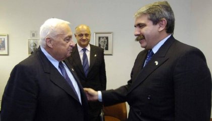 El día que Aníbal Fernández reivindicó al genocida Ariel Sharon