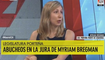 Myriam Bregman con Mauro Viale - YouTube