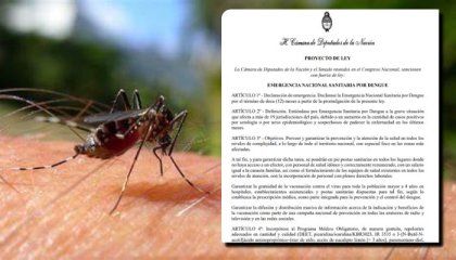 Vilca y la izquierda reclaman al Congreso que se declare la Emergencia sanitaria por dengue