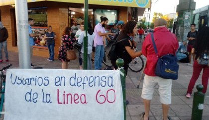  Línea 60: impulsan campaña y movilización contra cierre de ramales