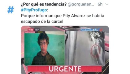 ¿Se fugó o no el Pity Álvarez?