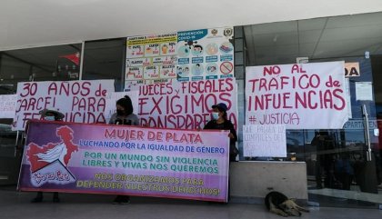 Plena solidaridad con las feministas hostigadas en Potosí 