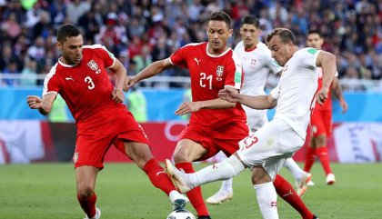 En un partidazo, Suiza le ganó 3-2 a Serbia y se metió en los octavos del Mundial