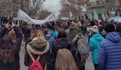 San Rafael: cientos de trabajadoras y trabajadores estatales nuevamente en las calles