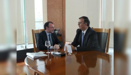 Se reunen Videgaray y Ebrard para garantizar “transición ordenada”