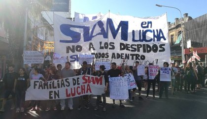 Siam: trabajadores convocan a un corte en Callao y Corrientes este jueves