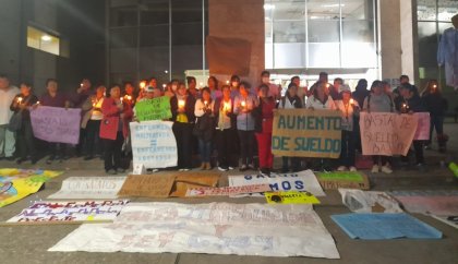 Esenciales en lucha: enfermeras y profesionales reclaman por salario y condiciones laborales