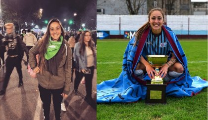 Macarena Sánchez: una campeona del fútbol entre goles y pañuelos verdes