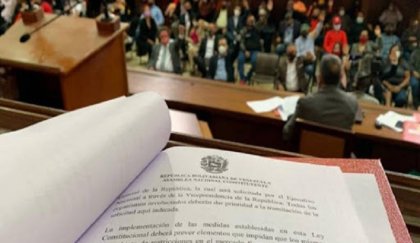 Convocan protesta contra la “Ley antibloqueo” y la represión: piquete frente a la Fiscalía