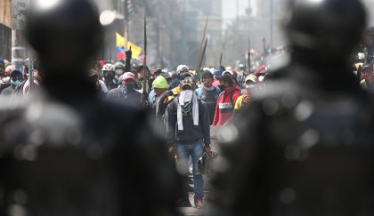 Noveno día de protestas en Ecuador, el Ejército sale a respaldar al presidente Lasso