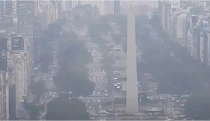 El humo de las quemas en el Delta del Paraná llegó al AMBA