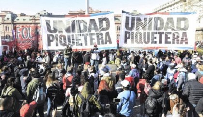 Por una navidad sin hambre: nueva jornada de lucha de la Unidad Piquetera