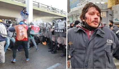 Organismos de derechos humanos repudian la represión del Gobierno en el Puente Pueyrredón